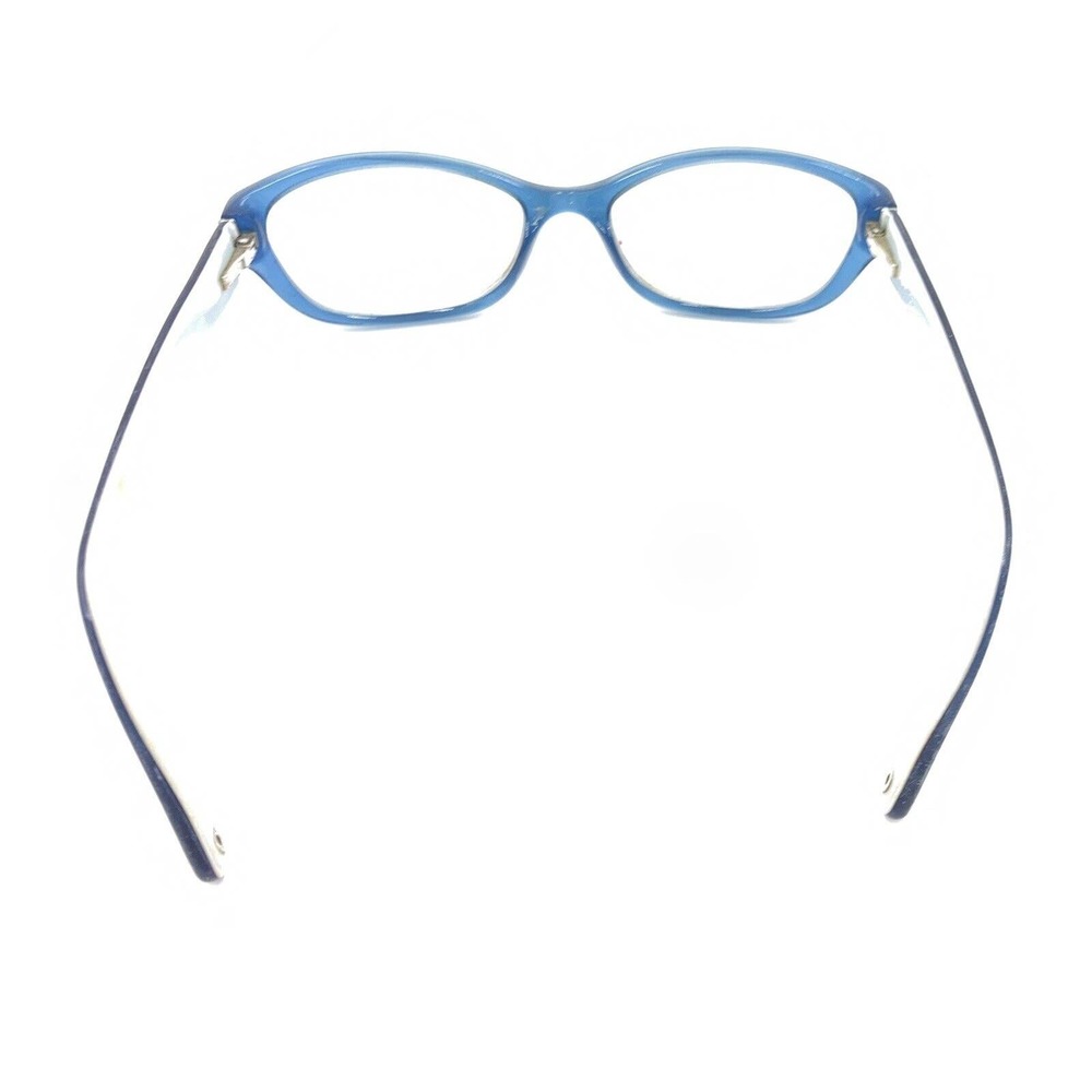 Coach Translucent Clear Blue Oval Eyeglasses Fram… - image 5